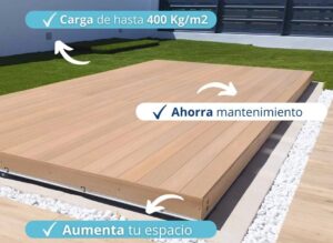 ¿Cuánto peso soporta una piscina transitable de piscina?