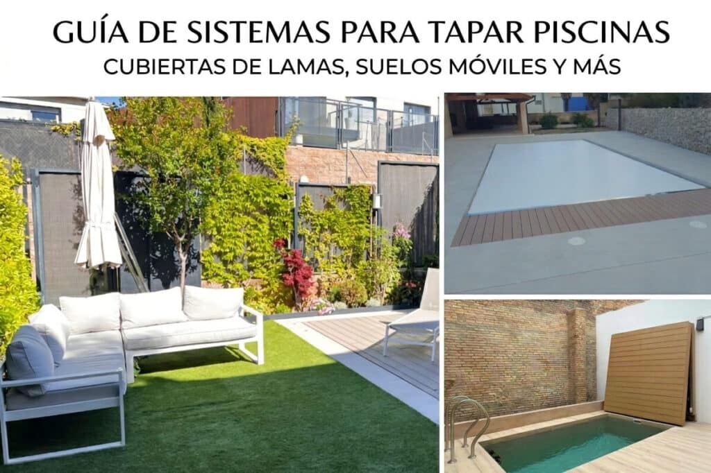 Guía de sistemas para tapar piscinas